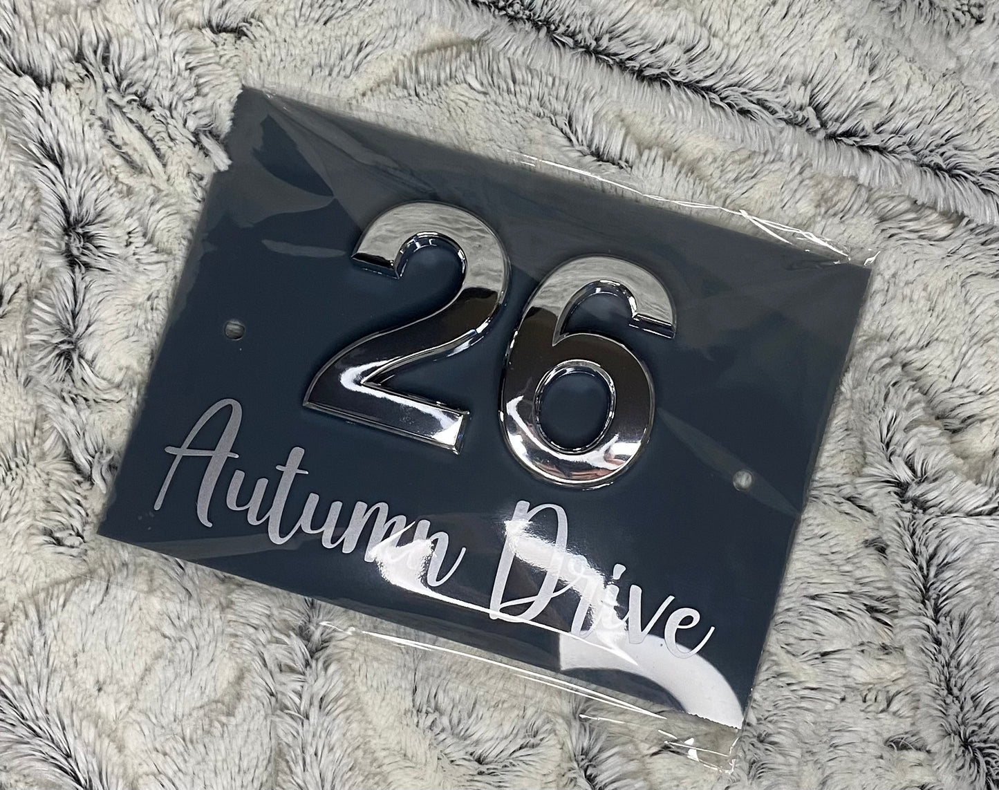 Acrylic 3D Number Door Sign