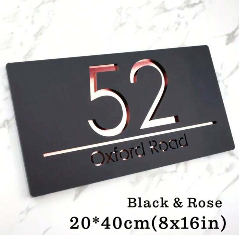 Custom Acrylic Door Sign