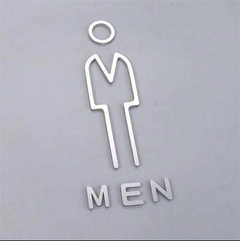 Acrylic Toilet Signs