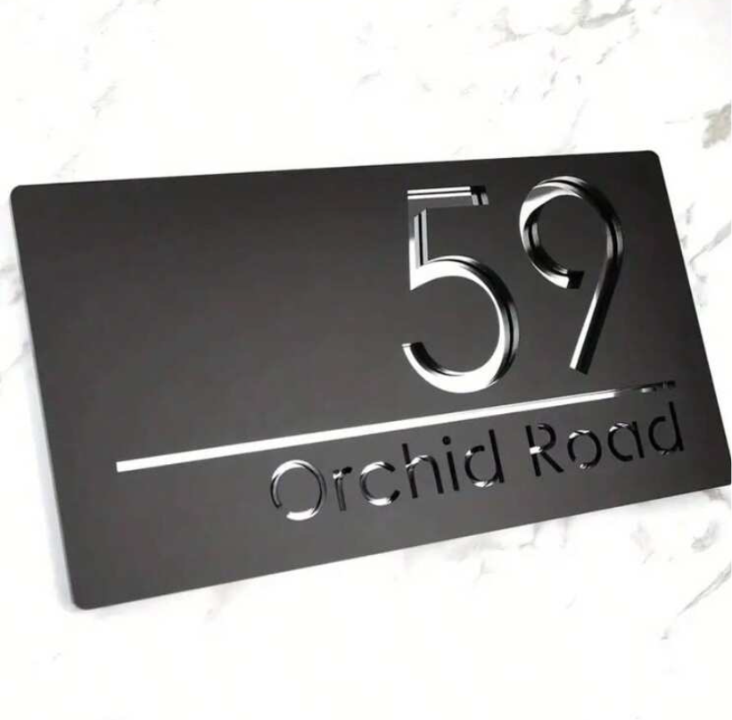 Custom Acrylic Door Sign