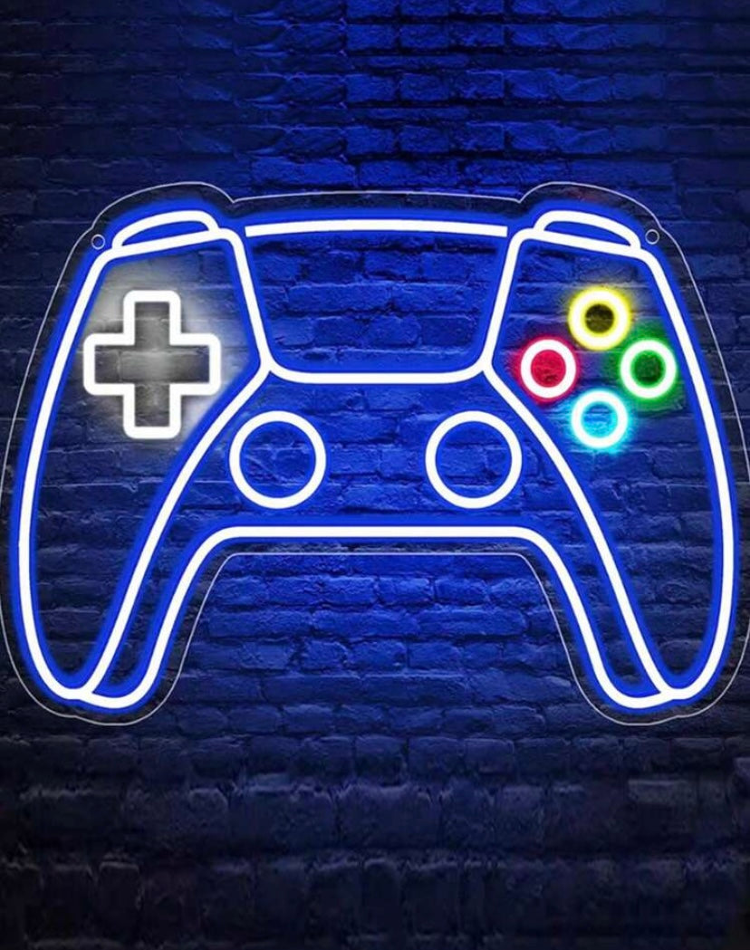 Game Zone/Controller LED Neon Sign