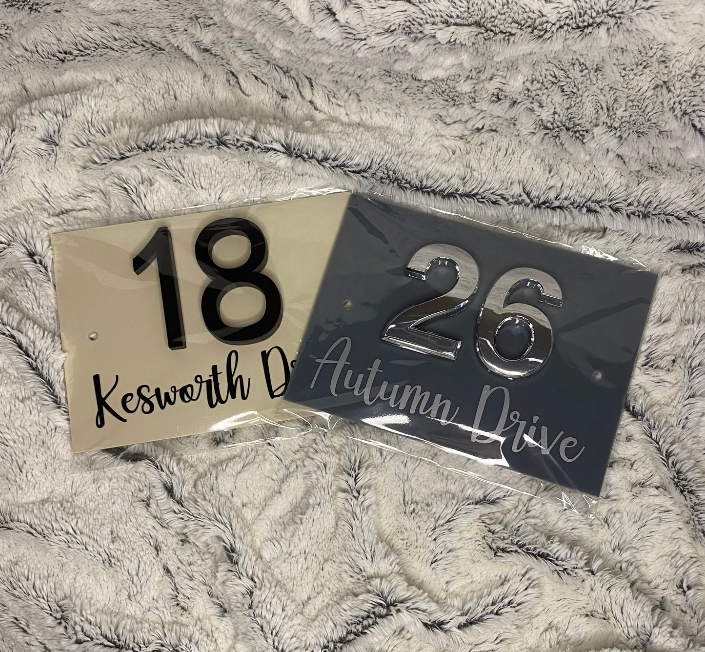 Acrylic 3D Number Door Sign