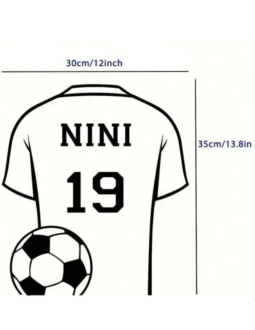 Custom Football Shirt LED Mirror Sign