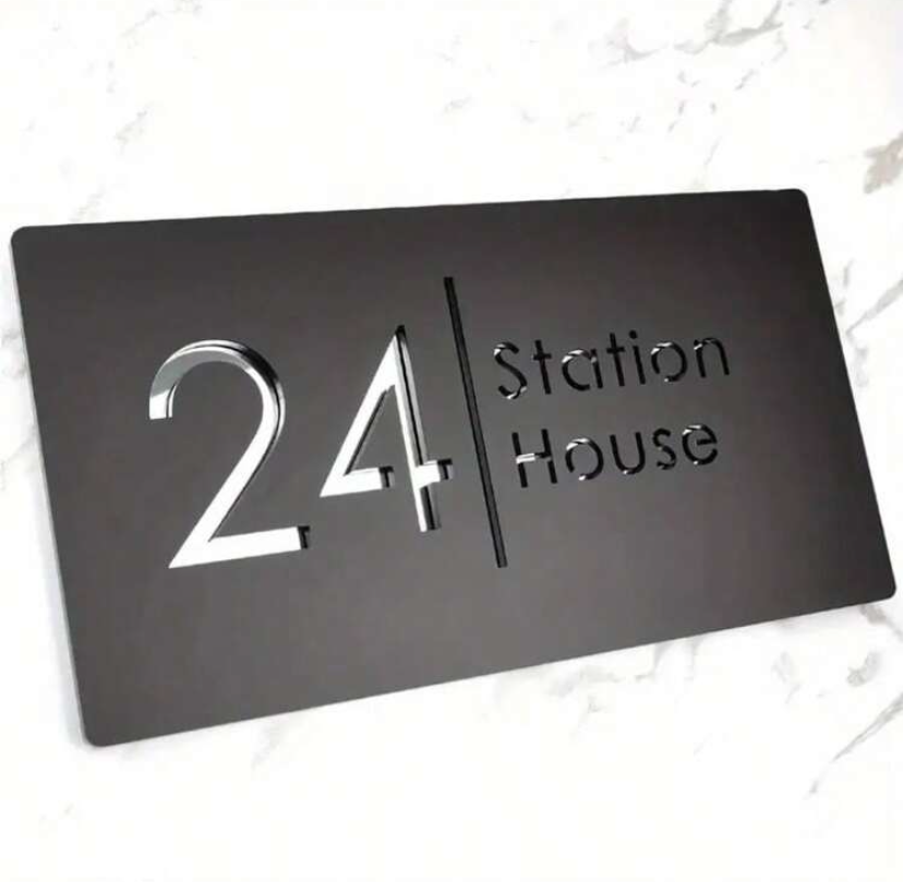 Custom Acrylic Door Sign