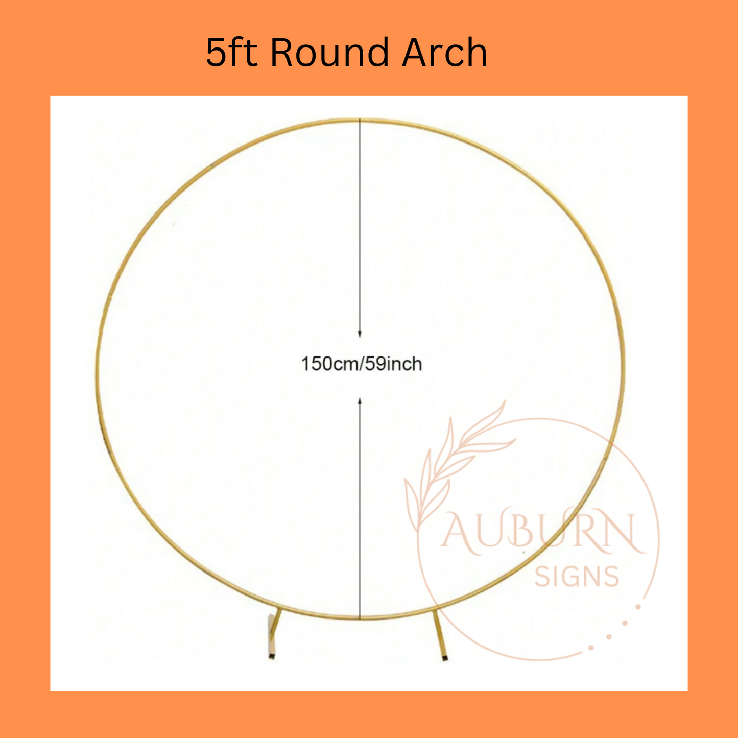 Metal Round Arch Backdrop