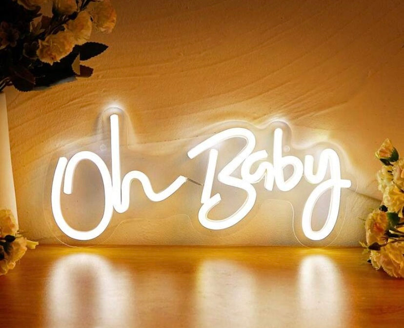 Oh Baby LED Neon Sign