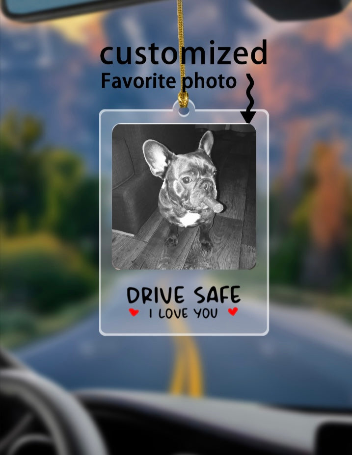 Personalised Car Hanging Sign