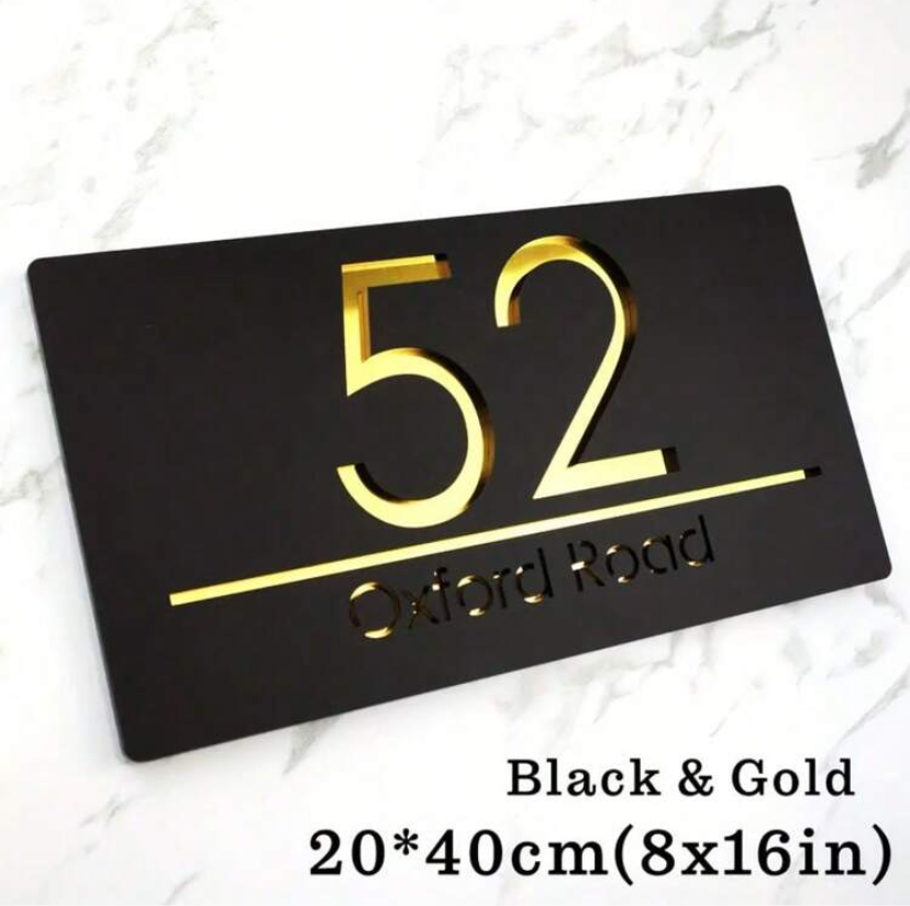 Custom Acrylic Door Sign