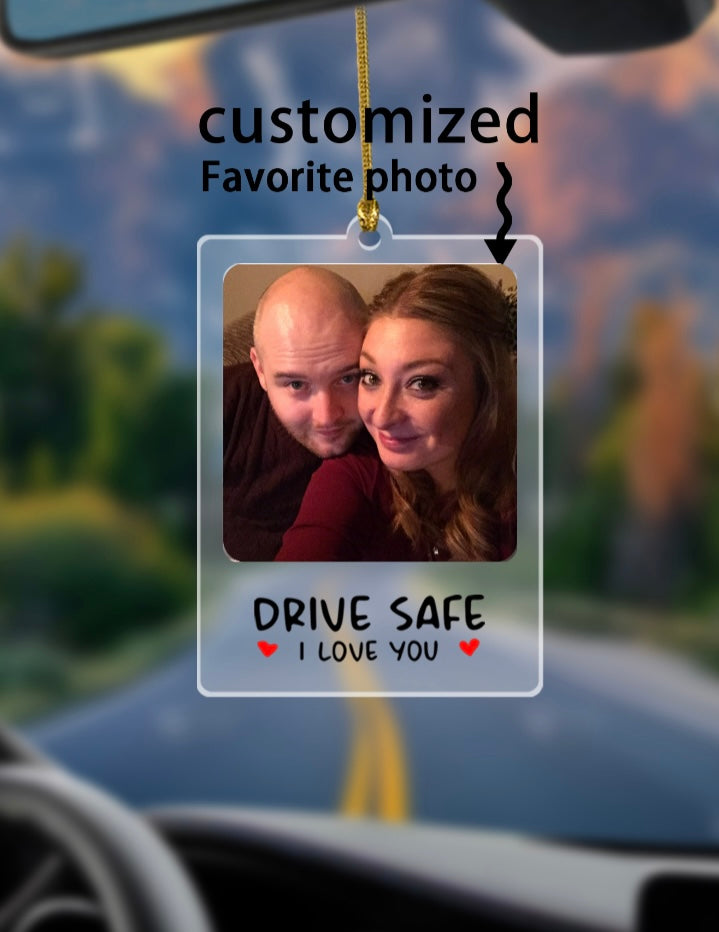 Personalised Car Hanging Sign