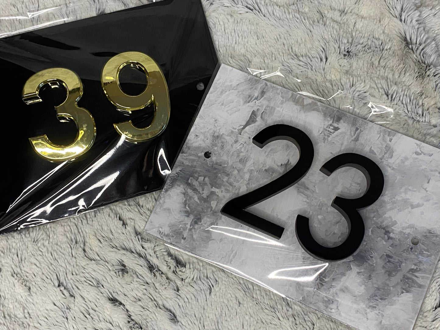 Acrylic 3D Number Door Sign