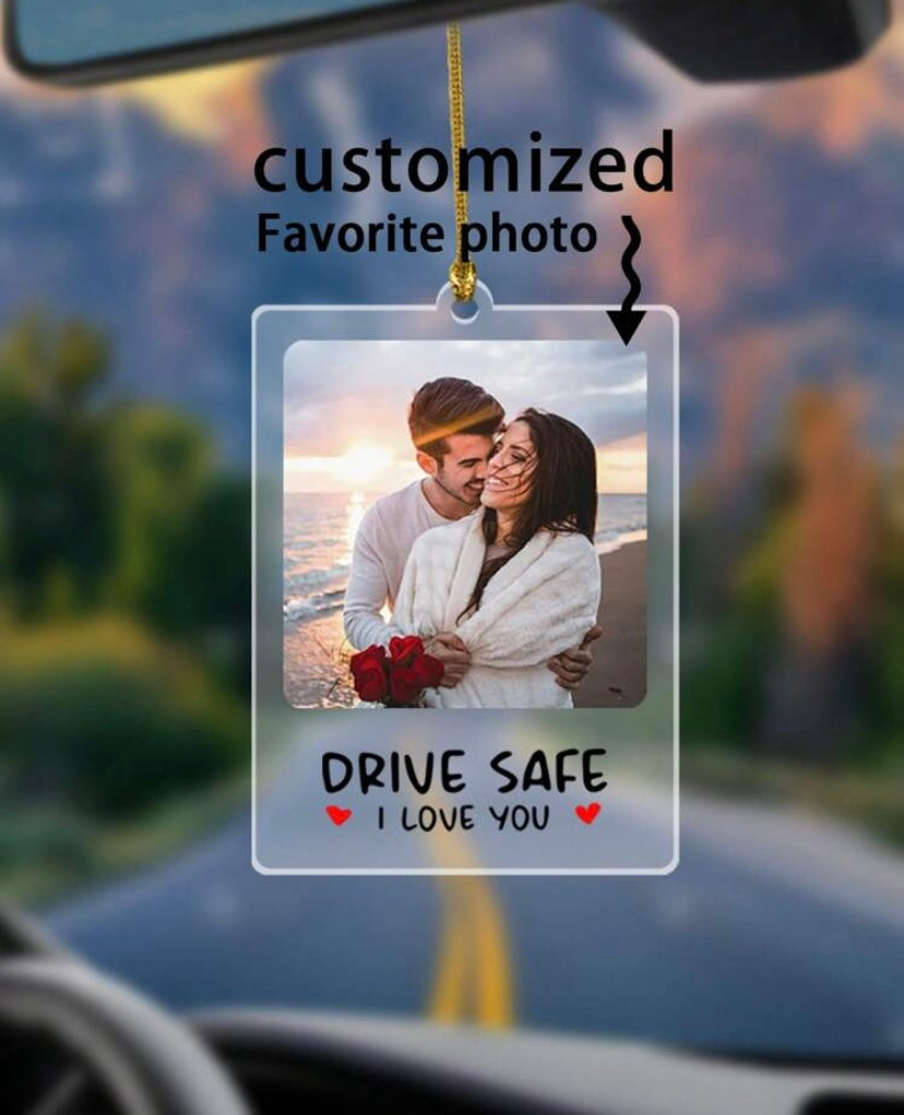 Personalised Car Hanging Sign