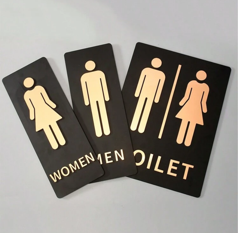 Acrylic Toilet Plaque