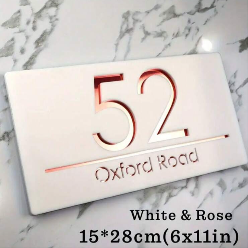 Custom Acrylic Door Sign
