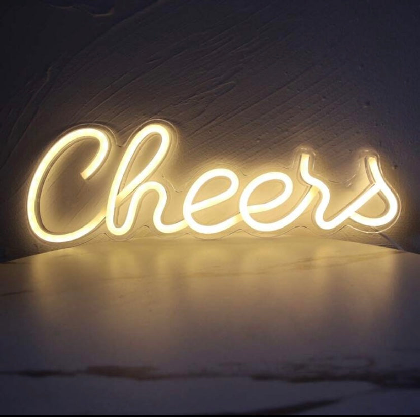 Cheers LED Neon Sign