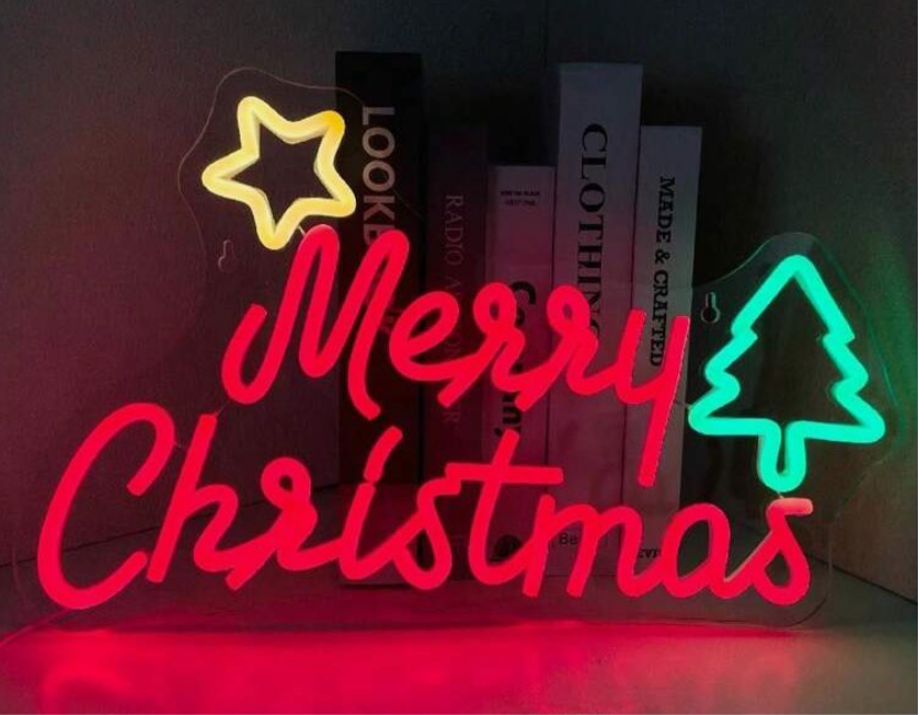 Merry Christmas LED Neon Signs