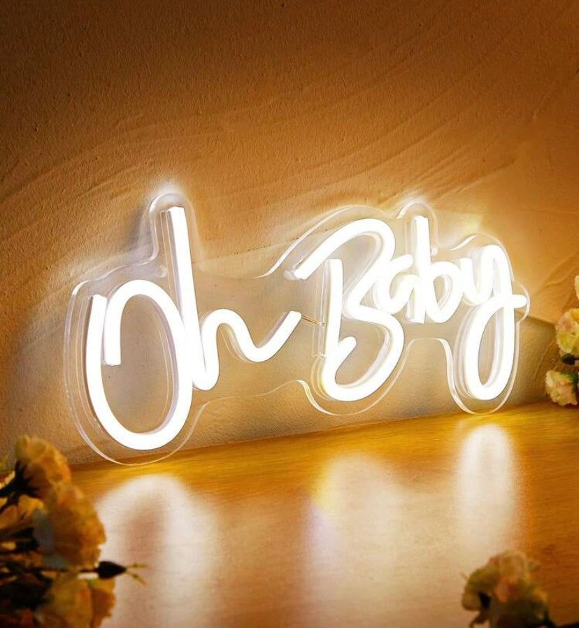 Oh Baby LED Neon Sign