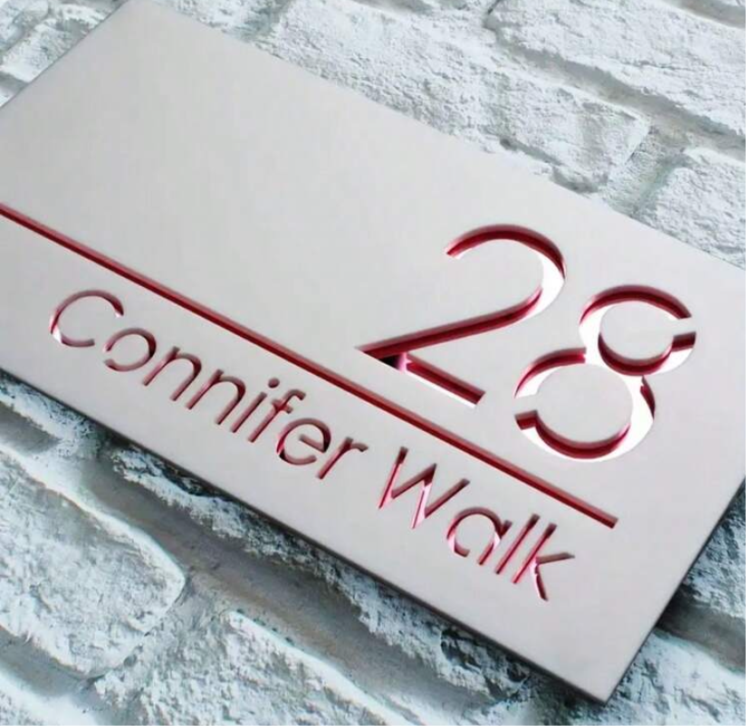 Custom Acrylic Door Sign