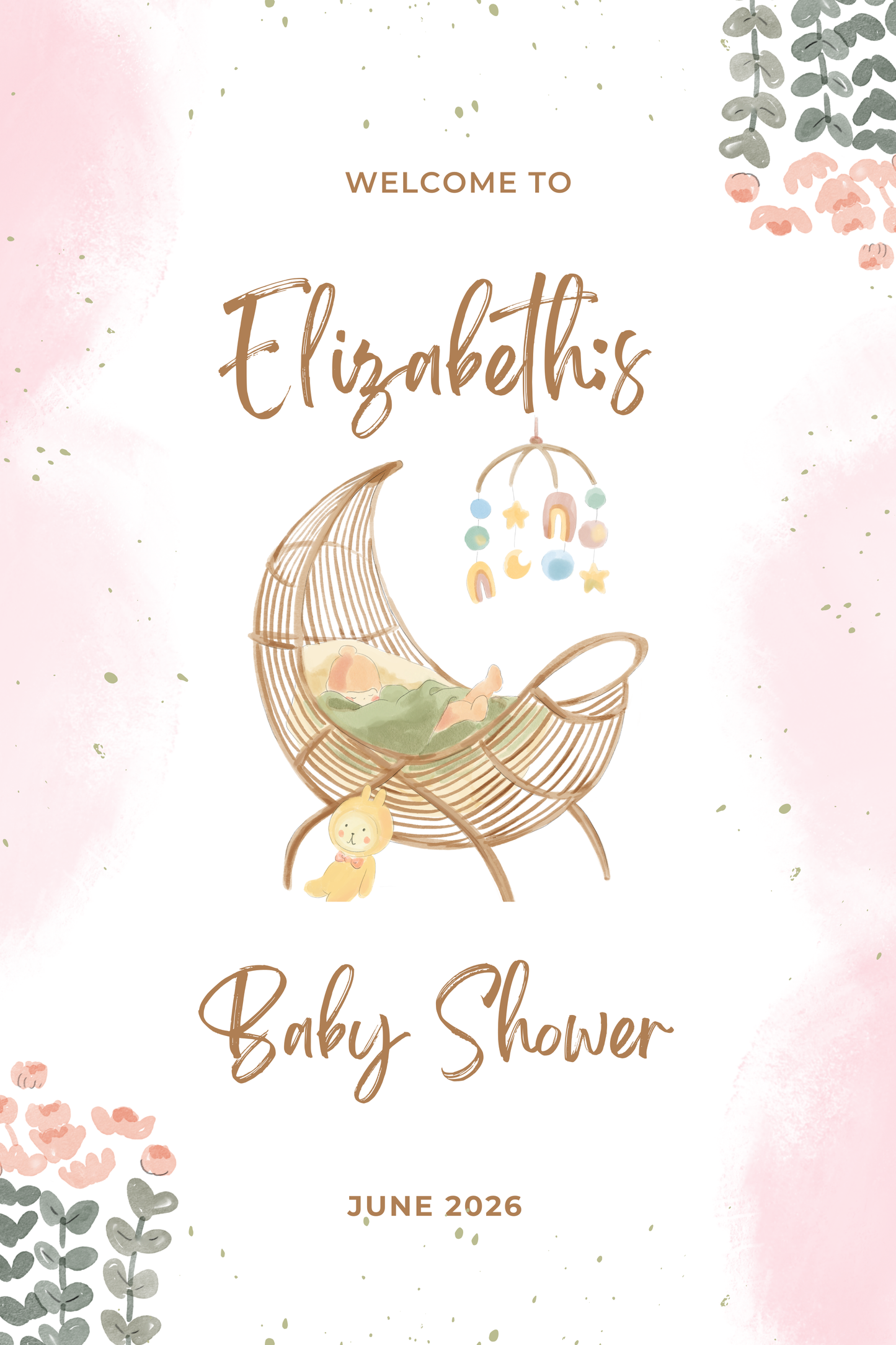 Baby Shower Sign