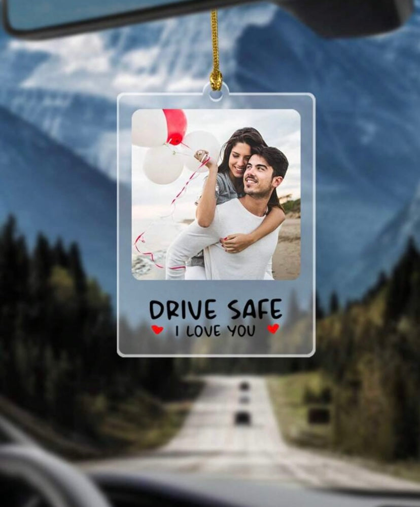 Personalised Car Hanging Sign
