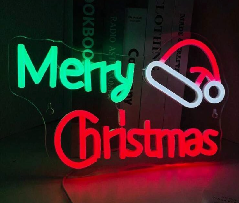 Merry Christmas LED Neon Signs