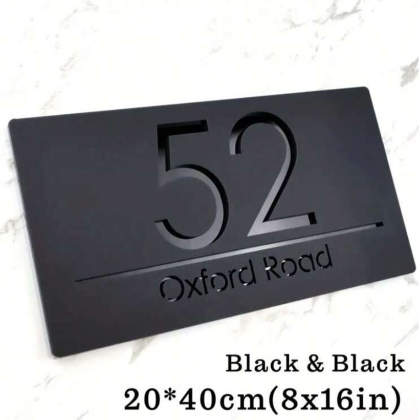 Custom Acrylic Door Sign