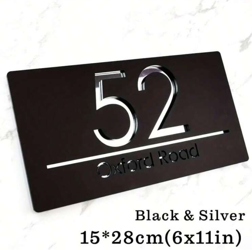 Custom Acrylic Door Sign