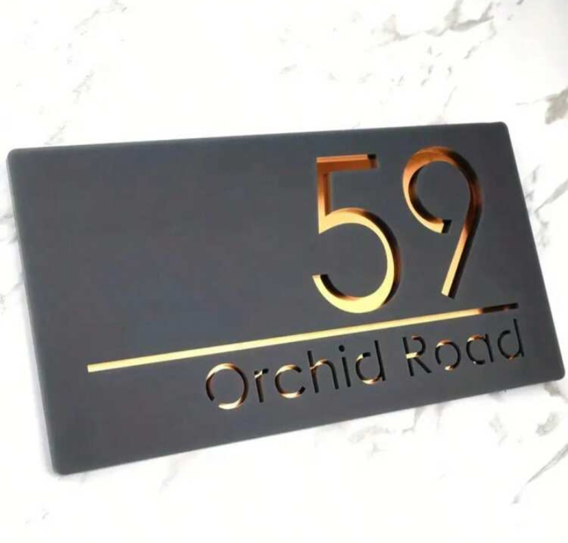 Custom Acrylic Door Sign