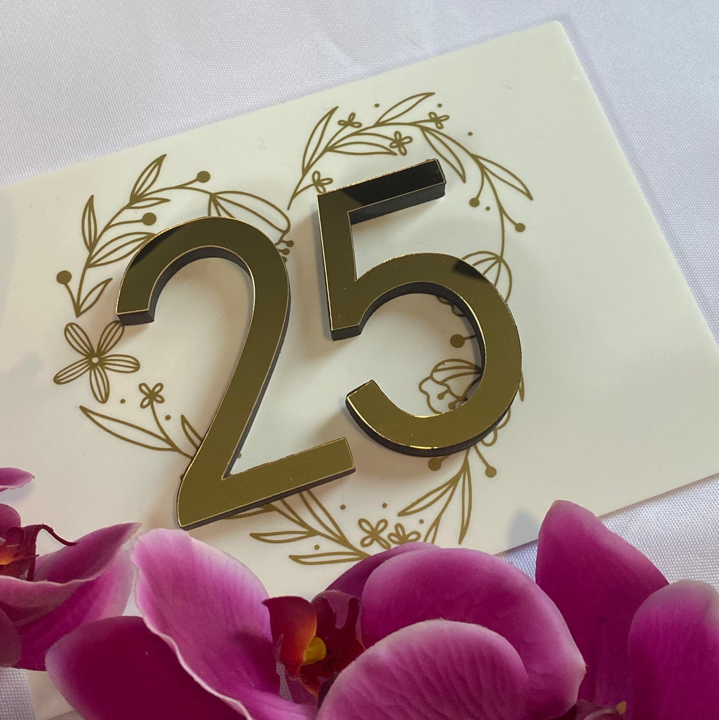 Acrylic 3D Number Door Sign