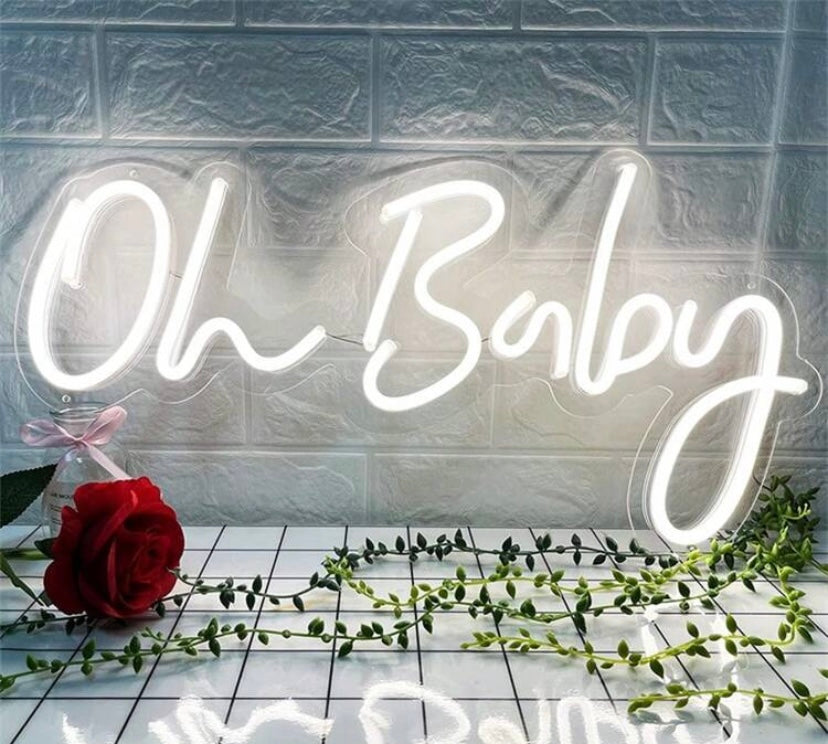 Oh Baby LED Neon Sign