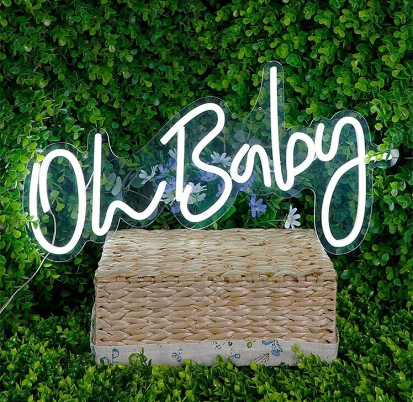 Oh Baby LED Neon Sign