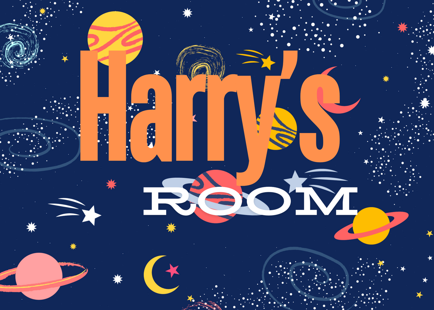 Custom Bedroom Door Sign