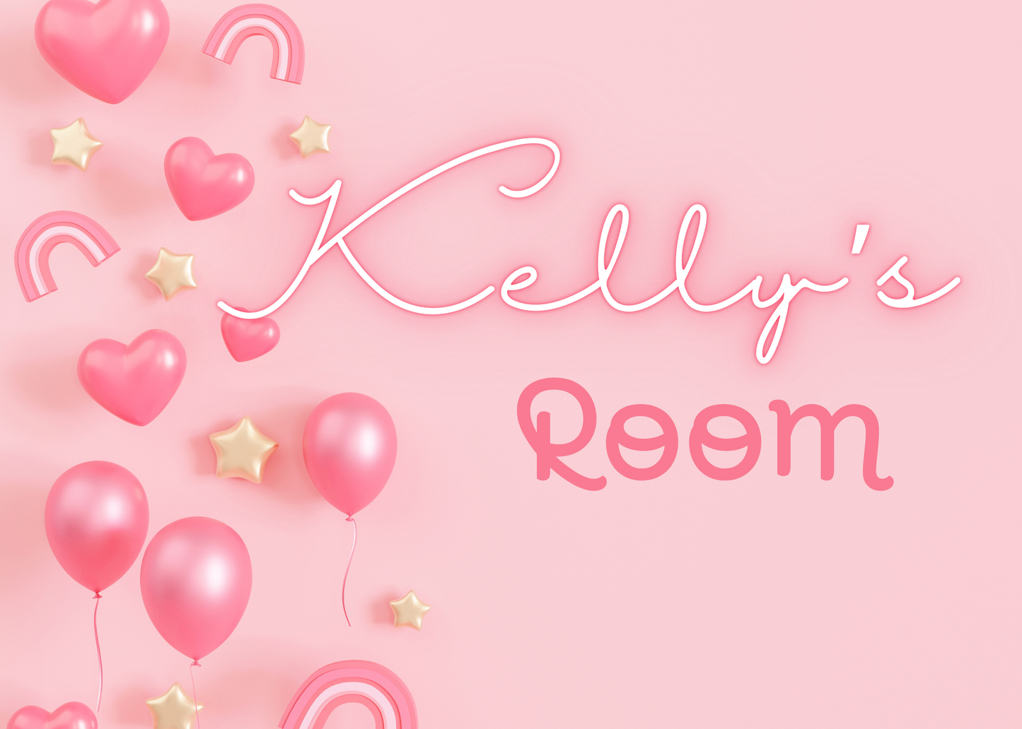 Custom Bedroom Door Sign