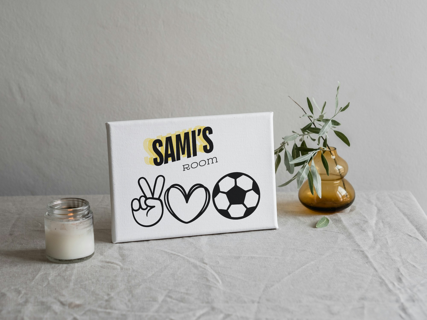 Custom Bedroom Door Sign
