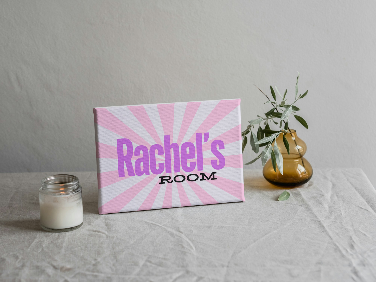 Custom Bedroom Door Sign