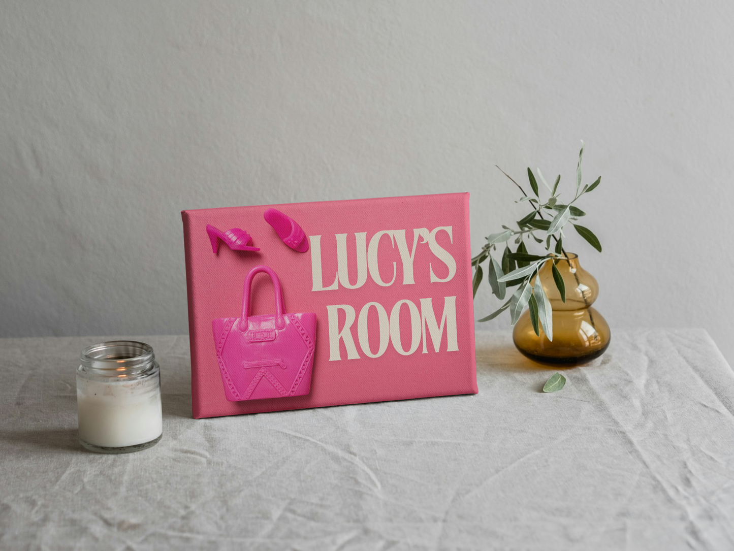 Custom Bedroom Door Sign