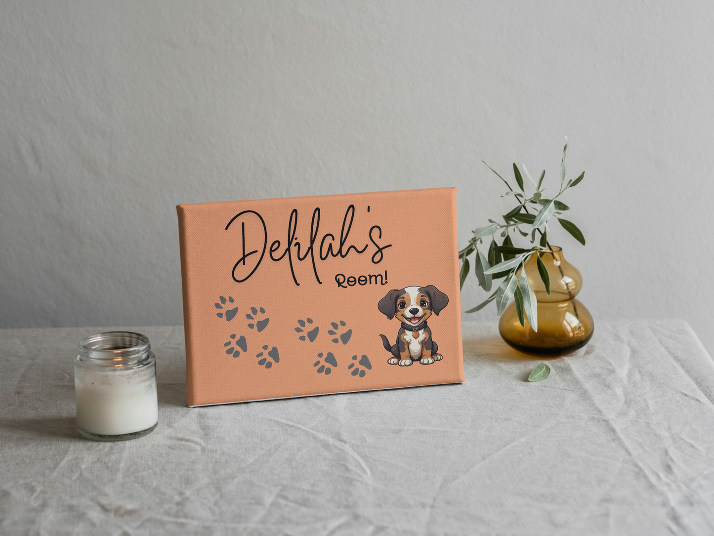 Custom Bedroom Door Sign