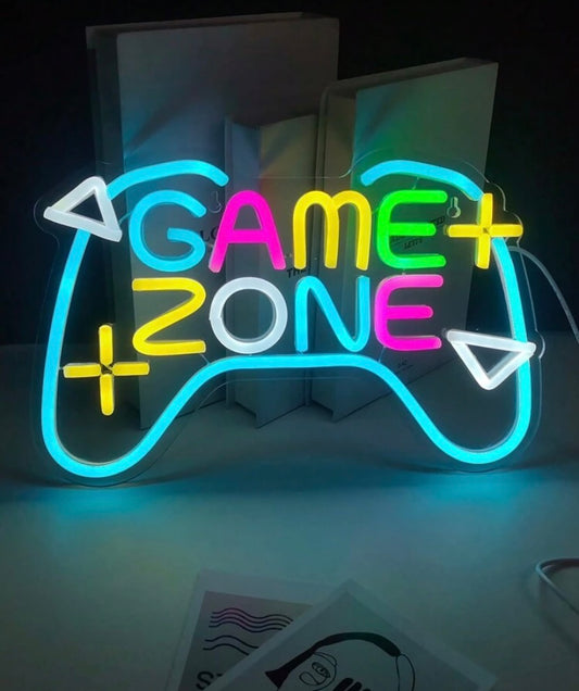 Game Zone/Controller LED Neon Sign