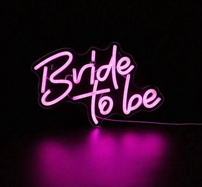 Bride to be LED Neon Light