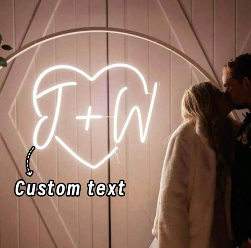 Custom Heart LED Neon Sign