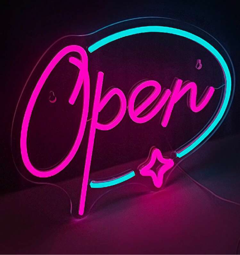 Open LED Neon Sign