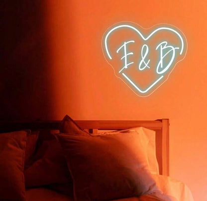 Custom Heart LED Neon Sign